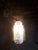 1980s Vintage German Wall Lamp with Gold-Colored Metal Frame and Ice Glass Screen from Fischer Lights, 1980s For Sale - Image 5 of 7