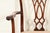 Brown Baker Furniture Style Chippendale Carved Mahogany Dining Chairs, Set of Six For Sale - Image 8 of 15