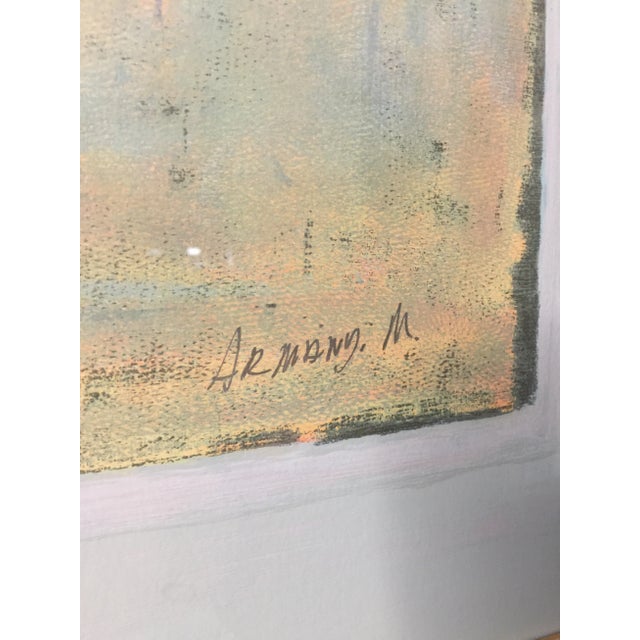 “Reminiscence - Mosaic” Venetian Architectural and Portrait Serigraph For Sale In Chicago - Image 6 of 6