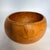 Brown Bowl in Rotted Beech by Gösta Israelsson, 1960s For Sale - Image 8 of 10