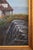 Sky Blue Large Vintage R. Ashburton Portland Head Light Oil Painting—59″ For Sale - Image 8 of 18