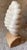 Hand carved by California Sculptor, Christoff Van Kooning, this one of a kind sculpture is carved from Alabaster that the...
