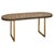 French Mosaic Coffee Table with Brass Base, 1960s For Sale - Image 11 of 13
