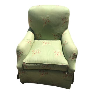 1990s Vintage Indigo Seas/Ivy Designed Chair For Sale