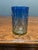19th Century Victorian Bluerina Glass Inverted Thumbprint Tumbler For Sale - Image 10 of 10