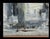 Charcoal MCM Abstract Painting on Canvas, Signed For Sale - Image 8 of 9