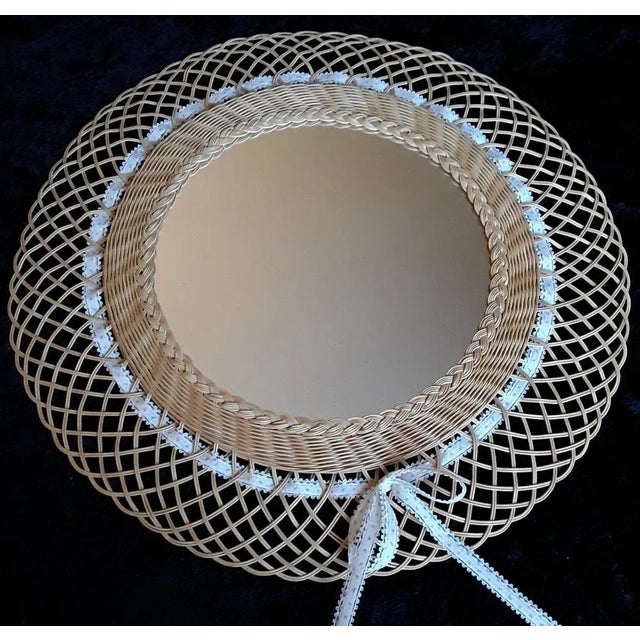 Vintage Wall Mirror, 1970s For Sale - Image 3 of 5