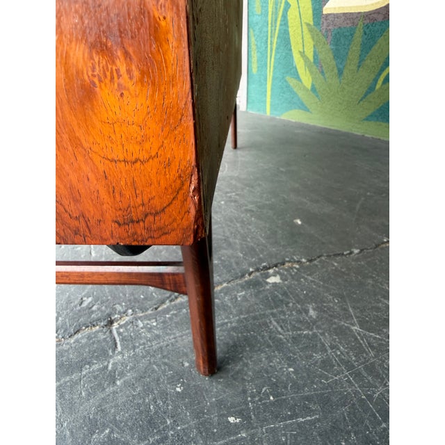 Mid Century Danish Rosewood Highboard Attr. To Kurt Ostervig For Sale - Image 9 of 14