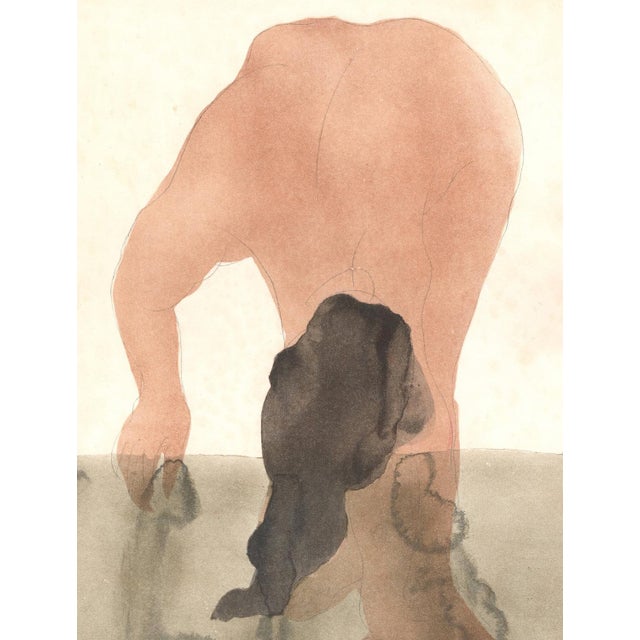 Rodin, She Seemed to be Returning from a Long and Agonising Sleep, Nude, Original Lithograph, 1902 For Sale - Image 3 of 9