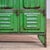 Vintage Industrial Green Locker, 1950s For Sale - Image 11 of 14