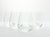 Luigi Bormioli “Crescendo” Set of 5 Stemless Wine Glasses 4 3/4” 23oz Signed Good condition. No chips, cracks, or...