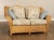 Quality Vintage Wicker Loveseat Sofa For Sale - Image 9 of 12