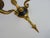 Forest Green Empire Double-Light Bronze Arrow Wall Sconces, 1950s, Set of 2 For Sale - Image 8 of 10