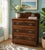 Sienna Antique Eastlake Walnut Dresser | Late 19th Century | Professionally Restored | Original Hardware For Sale - Image 8 of 12