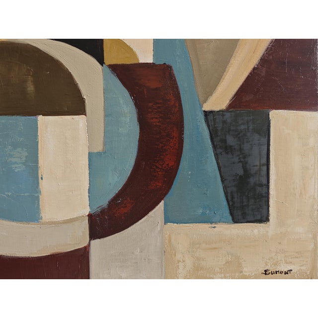 2020s Zone De Rencontre, Geometric Abstract, Framed by Sophie Dumont For Sale - Image 5 of 8