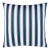 Scalamandre 22" x 22" Piano Stripe Pillow in Porcelain For Sale
