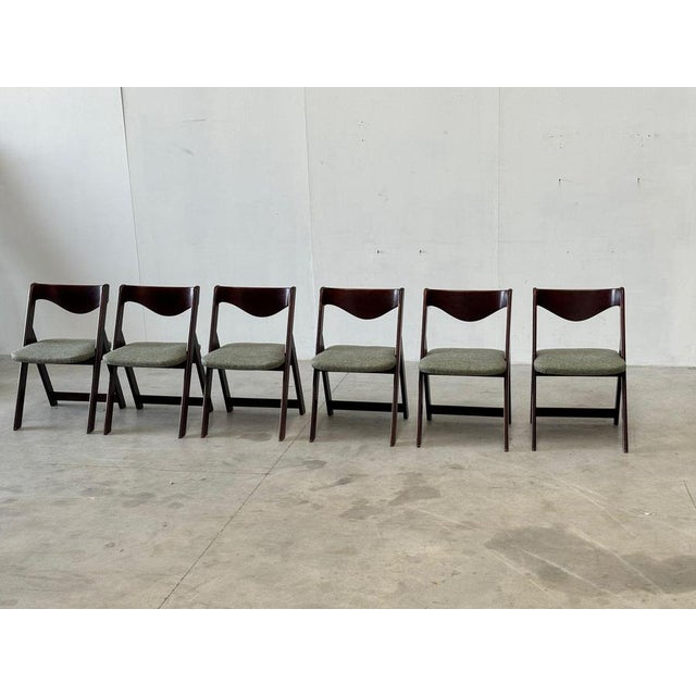 Mid-Century Italian Dining Chairs, 1960s, Set of 6 For Sale - Image 10 of 18