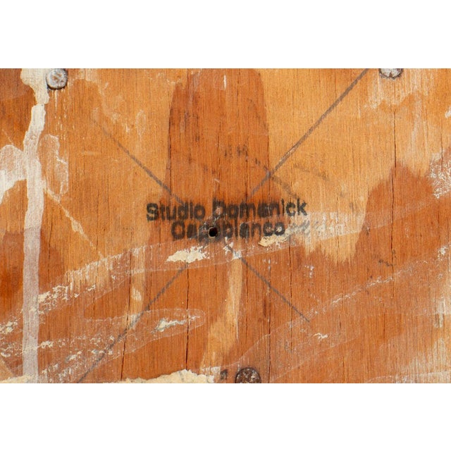 Late 20th Century Domenick Capobianco Mixed Media Sculptures, 2 For Sale - Image 5 of 5
