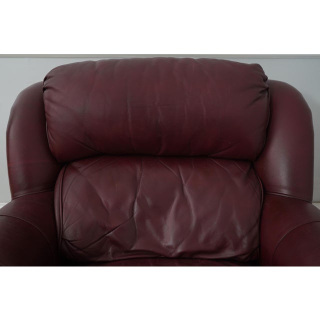 1980s Hancock & Moore Leather Armchair For Sale - Image 5 of 18