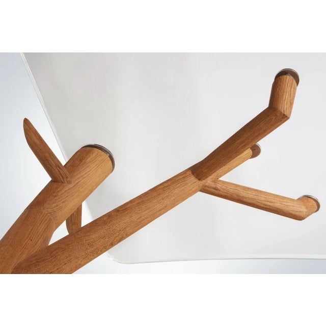 Mattia Bonetti, Contemporary, Rare Console, Oak, Plexiglass, France, C. 2008 For Sale In New York - Image 6 of 7