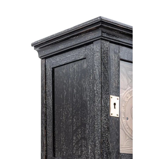 Wood Art Nouveau Viennese Grandfather Clock by Michael Niedermoser and Georg Klimt, 1900s For Sale - Image 7 of 18