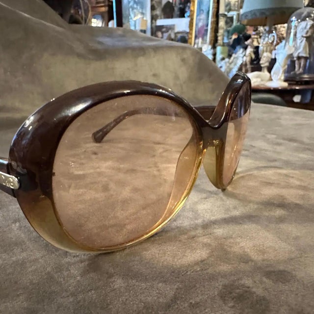 1990s Vintage Oversized Sunglasses by Dolce & Gabbana For Sale - Image 11 of 12