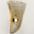 1960s Textured Murano Glass Brass Sconces, 1960s, Set of 2 For Sale - Image 5 of 13