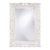 Barcelona Mirror - Glossy White For Sale