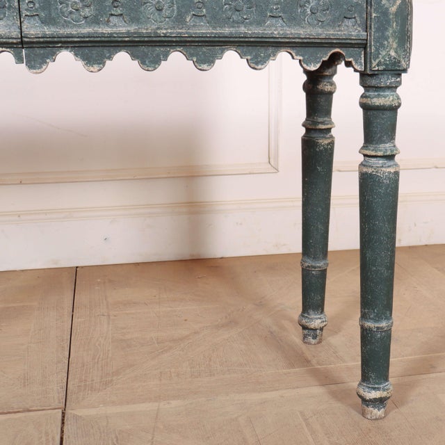 English Gothic Style Side Table For Sale - Image 5 of 11