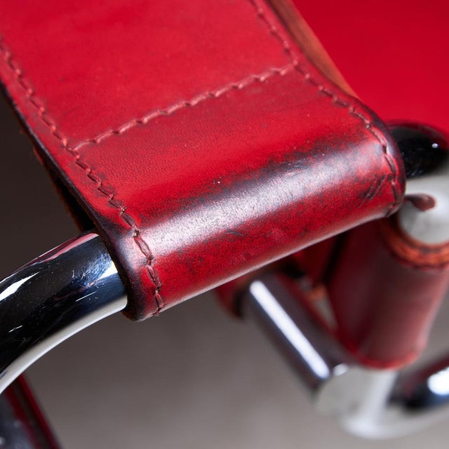 Animal Skin Wassily Chair by Marcell Breuer for Knoll, 1980s For Sale - Image 7 of 14