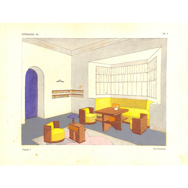 "Interieurs- Iii" 1925 Moussinac, Leon For Sale - Image 10 of 12