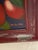 Mid 20th Century Rustic Apple Harvest Painting in Heavily Distressed Red Wood Frame For Sale - Image 4 of 11