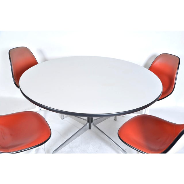 Mid-Century La Fonda Dining Chairs and Table by Charles and Ray Eames for Herman Miller, 1961, Set of 5 For Sale - Image 6 of 18