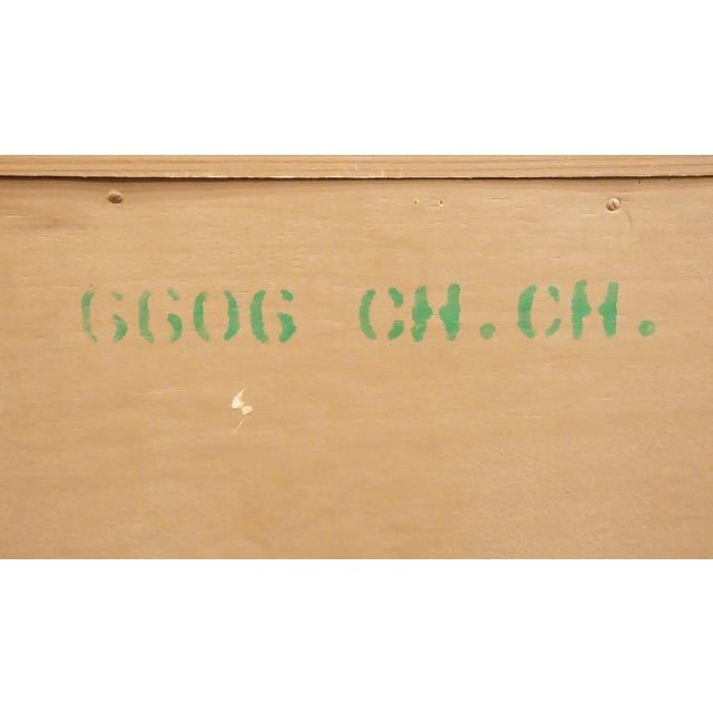 Link Taylor Countryside Collection Solid Oak Early American Rustic 42" Chest on Chest 6606 For Sale - Image 13 of 13