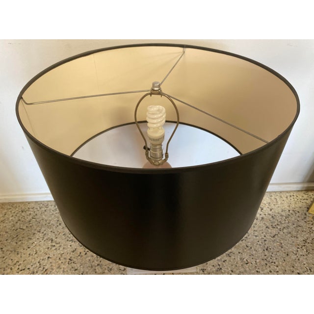 Signed Lucite Acrylic Table Lamp For Sale - Image 4 of 6