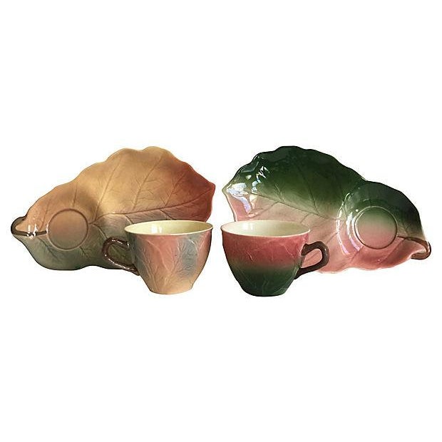 1940s English Tea & Toast Set a Pair Chairish