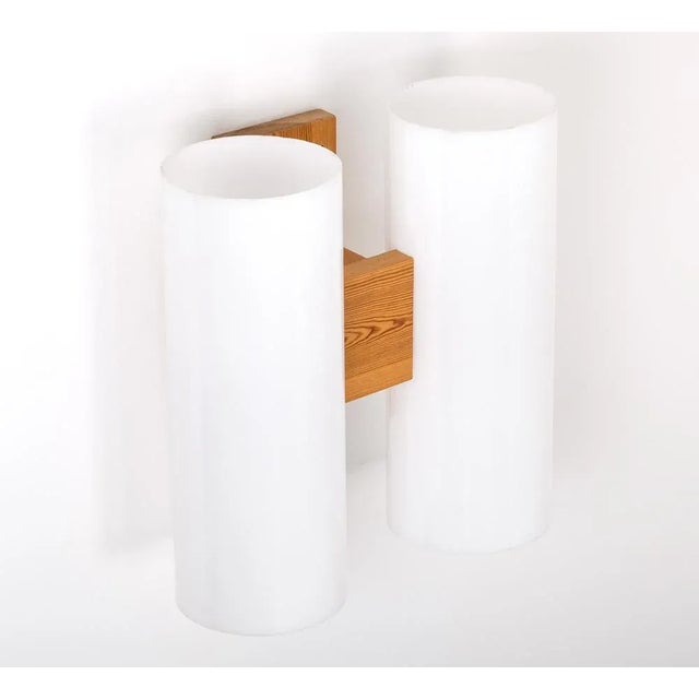 Wall Lamp attributed to Uno & Östen Kristiansson for Luxus, 1960s For Sale - Image 3 of 9