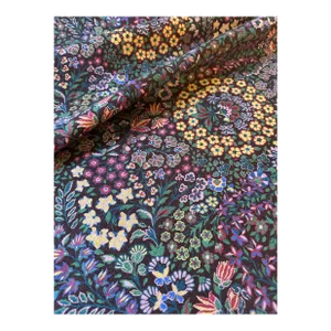 Liberty Interiors Fabric Marquess Garden Dragonfly Jewel a Ladbroke Linen Fabric 4 1/2 Yards