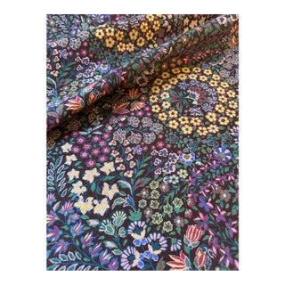 Liberty of London Interiors Fabric Marquess Garden Dragonfly Jewel a Ladbroke Linen Fabric 4 1/2 Yards For Sale