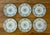 Vintage Royal Doulton "Provencal" Fine China Bread & Butter Plates - Set of 6 For Sale - Image 9 of 12