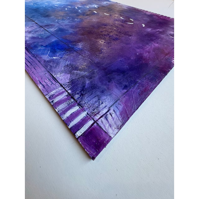 “Blue Harbor” Original Oil Painting by Paula DeStefanis For Sale - Image 10 of 10