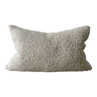 Custom Made Belgium Wool Lumbar Pillow For Sale