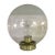 Hand Blown Globe Ceiling Lamp / Wall Light from Raak, 1960s For Sale
