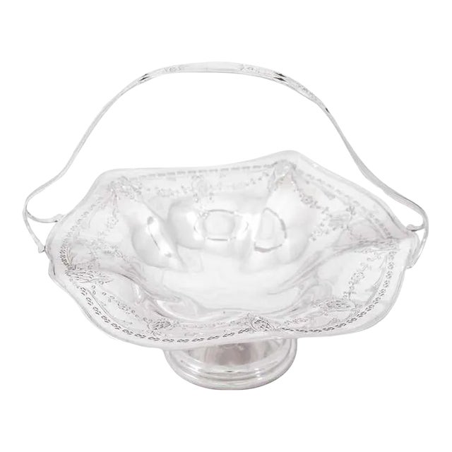 Frank Whiting Sterling Basket For Sale