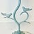 Ceramic 1970s Vintage Italian Art Nouveau Diego Giacometti Style Birds on Branches Table Lamp For Sale - Image 7 of 15