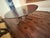 Therien Studio Workshops Round Dining Table – Sculptural Curved Base & Hand‑Finished Wood Top For Sale - Image 10 of 10