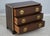 1960s Baker 3 Drawer Cherry Oriental Campaign Style Chest For Sale - Image 5 of 17