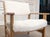 Oak Armchair with White Sheep Fur Upholstery by Hans J. Wegner, 1980s For Sale - Image 4 of 12