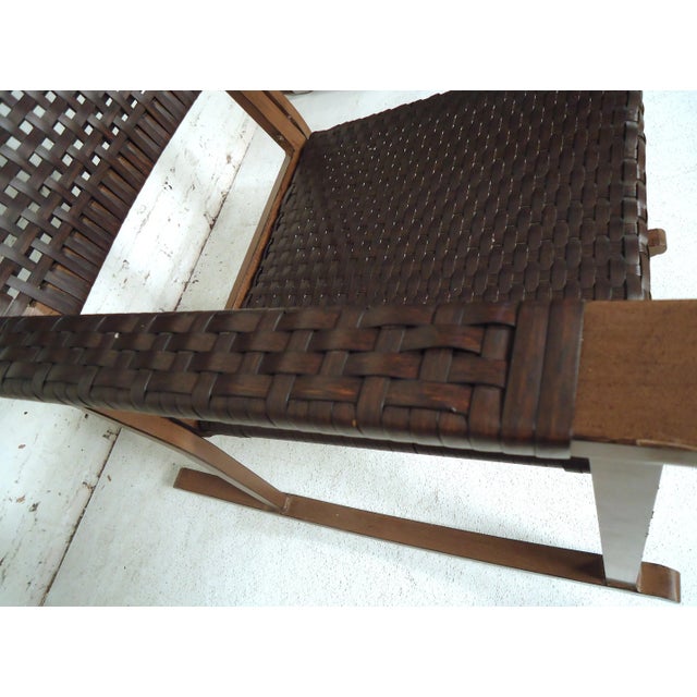 Mid Century Modern Style Rocker For Sale - Image 9 of 10