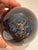 Robert Eickholt 1984 Signed Iridescent Art Glass Bud Vase Blue Purple Gold For Sale - Image 4 of 7